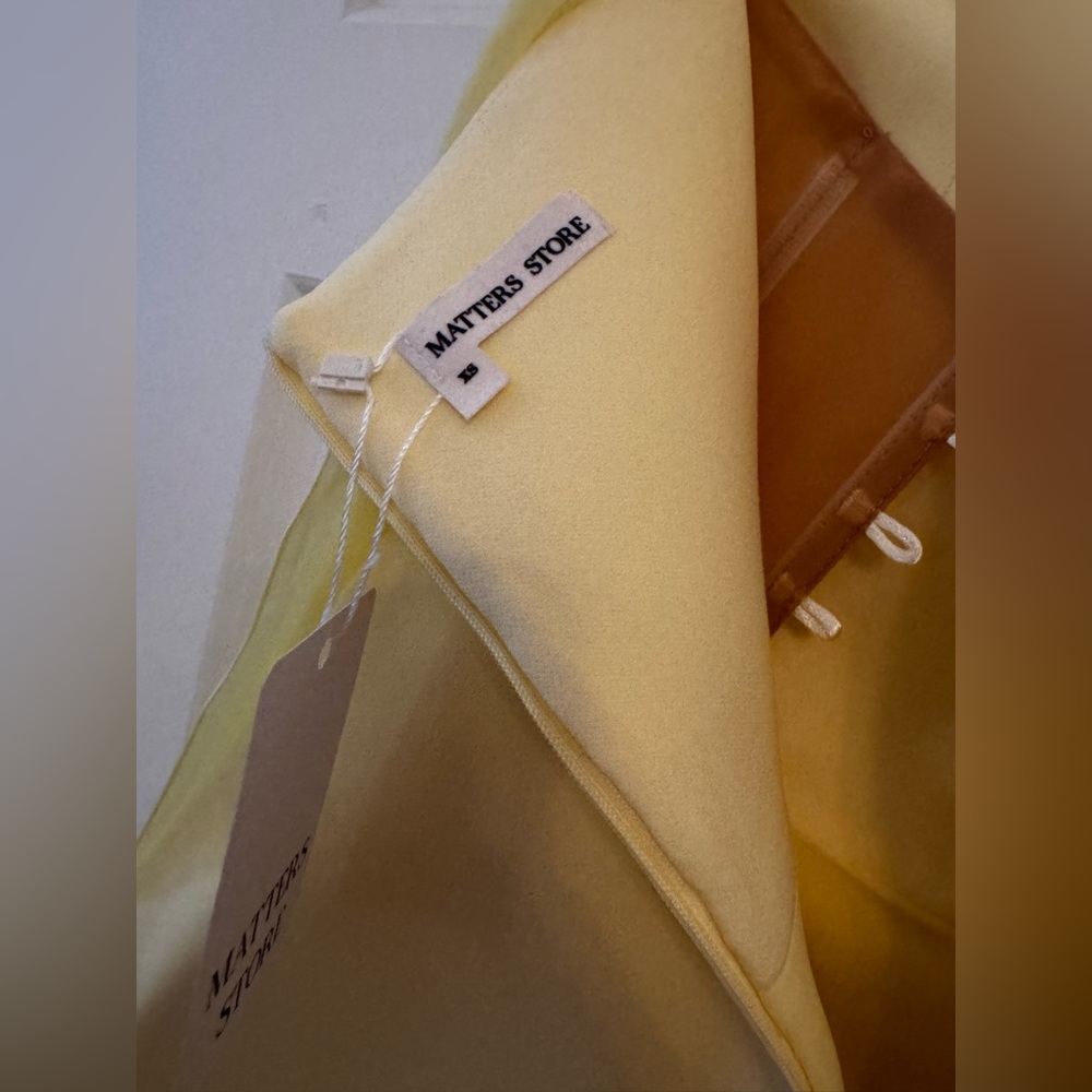Matters Store- Monaco Butter Yellow with Scarf